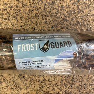 Delk Frost & Snow Guard Car Windshield Leopard Print protective Cover. 61 x 39.